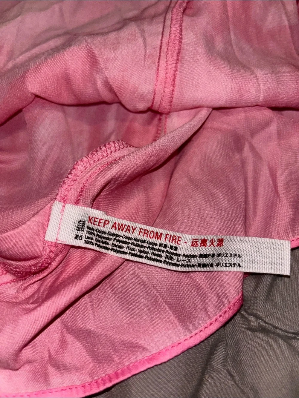 Free People Pink Satin Lace-Trim Fairy Barbie Lingerie Romantic Grunge